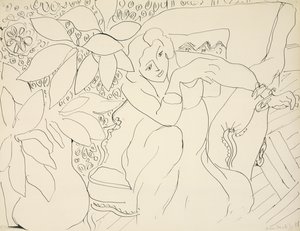Sittende kvinne av Henri Matisse