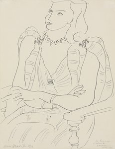 Sittende kvinne av Henri Matisse