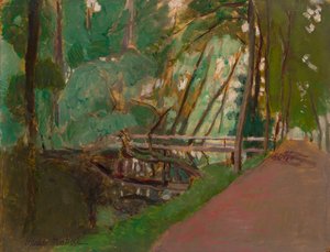 Sous-bois, ca. 1902–1903 (olje på papir lagt ned på panel)
