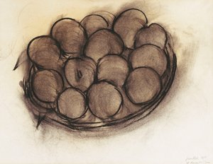 Stilleben av epler; Natur Morte aux Pommes av Henri Matisse