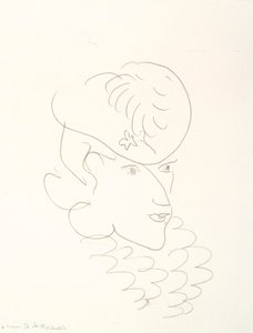 Kvinne med hatt av Henri Matisse