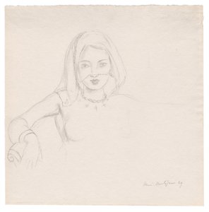 Ung kvinne med slør av Henri Matisse