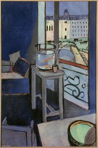 interiør gullfiskbolle 1914 (olje på lerret)