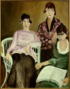 De tre søstrene 1917 (olje på lerret)