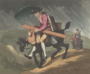 En kunstner på reise i Wales, 10. februar 1799.