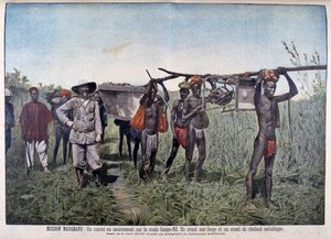 En konvoi på Marchand-misjonen i 1898, 1899 av Henri Meyer