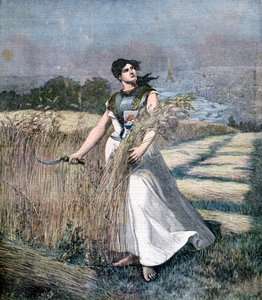 Allegory of France, 1891 av Henri Meyer