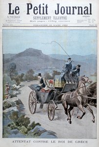 Angrepsforsøk på kongen av Hellas, 1898 av Henri Meyer