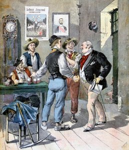 Før valget, 1893 av Henri Meyer