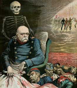 Karikaturportrett av Otto von Bismarck