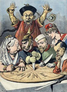 Kina imperialisme tegneserie