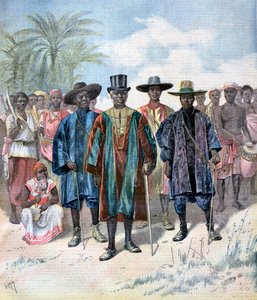Dahomeans, 1893 av Henri Meyer