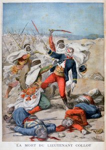 Løytnant Collets død, Algerie, 1896 av Henri Meyer