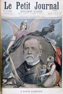 Louis Pasteur , fransk kjemiker, 1895 av Henri Meyer