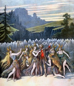 Rest In Peace, forestilling på Théâtre de la Gaîté, 1894 av Henri Meyer