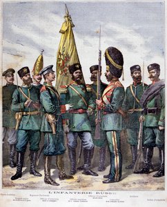Russisk infanteri, 1892 av Henri Meyer