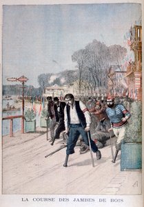 The Race of the Wooden Legs, 1895 av Henri Meyer