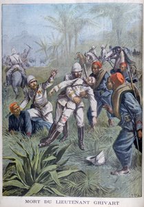 Løytnant Grivarts død, Niger, 1899 av Henri Meyer