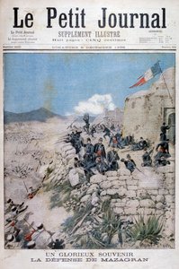 Forsvaret av Mazagran, Algerie, 1896 av Henri Meyer
