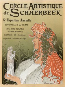 Artistic Club of Schaerbeek, femte årlige show, 1897