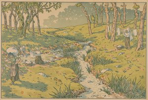 Aspekter av naturen: Strømmen av Henri Rivière
