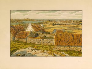 Brehat Island av Henri Rivière