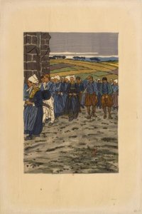 Benådningen av Sainte-Anne-la-Palud av Henri Rivière