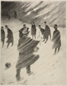 begravelsestjeneste av Henri Rivière