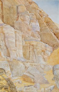 Det store tempelet til Abu Simbel av Henri Roderick Newmann