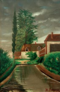 Vannmøllen av Henri Rousseau