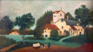 The Hitch foran bruket av Henri Rousseau