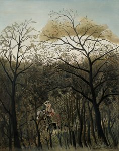 Rendezvous in the Forest, 1889. av Henri Rousseau