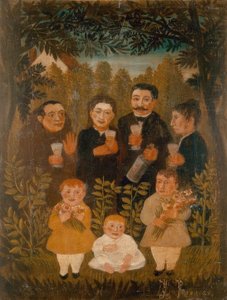 Forenet familie av Henri Rousseau