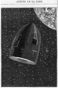 Leaving for the Moon, illustrasjon fra 
