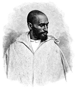 En arabisk mann fra Tanger, Marokko, 1895.