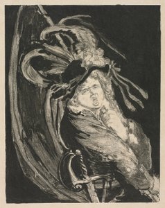 Fanebærer, 1893. av Henri de Groux