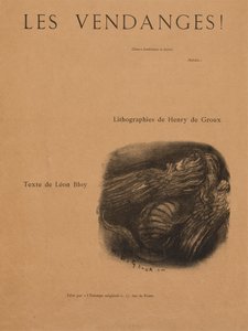The Vintages!: Tittelside, 1894. av Henri de Groux