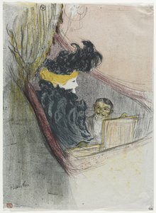 En fyrstelig idyll, Clara Ward av Henri de Toulouse-Lautrec