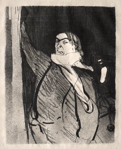 Aristide Bruant av Henri de Toulouse-Lautrec