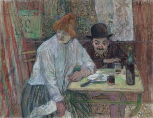 På Café La Mie av Henri de Toulouse-Lautrec