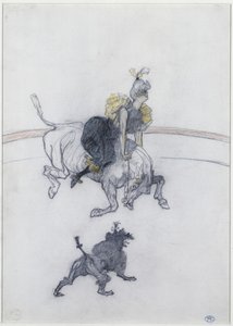 Im Zirkus: Der Gruß, 1899 von Henri de Toulouse Lautrec