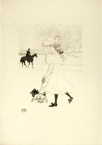 I skogen av Henri de Toulouse-Lautrec