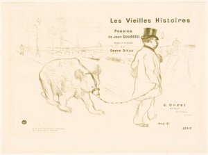 Cover og frontispice til Les Vieilles Histoires
