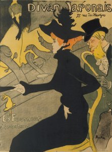 Japansk sofa av Henri de Toulouse Lautrec