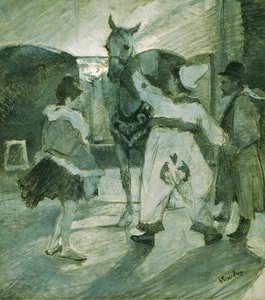 I vingene på sirkuset av Henri de Toulouse-Lautrec