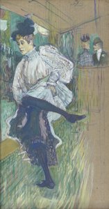 Jeanne April danser av Henri de Toulouse-Lautrec