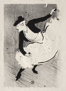 Café-konserten: Edmée Lescot av Henri de Toulouse-Lautrec