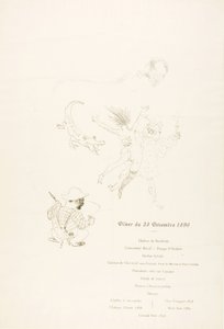 Le crocodile, Meny