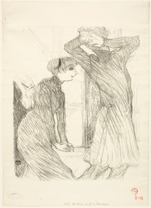 Lugné-Poé og Bady, i "Above Human Forces" av Henri de Toulouse-Lautrec