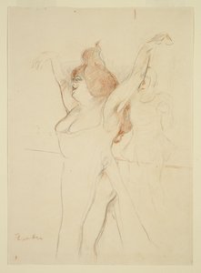 Mademoiselle Cocyle som Helena av Troja i La Belle Hélène